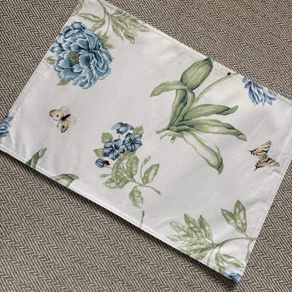 LENOX Butterfly Meadow Blue Placemats  13
